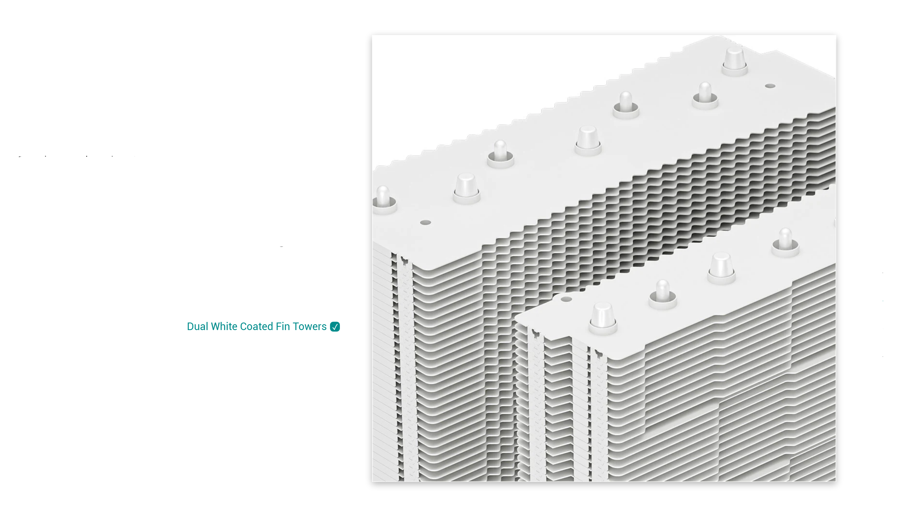 A large marketing image providing additional information about the product DeepCool Assassin IV CPU Cooler - White - Additional alt info not provided